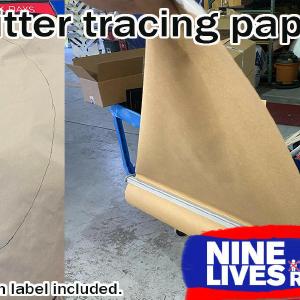 Splitter template drawing material. With Mastercard