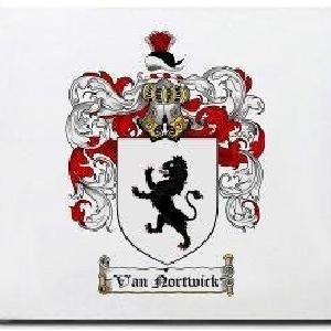 Van-nortwick Family Shield / Coat Of Arms Mouse Pad Outlet Footlocker Finishline