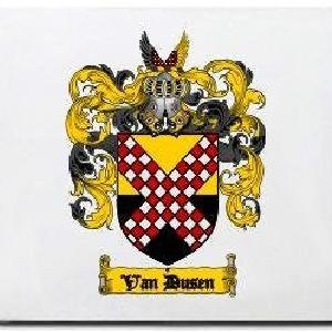 Van-dusen Family Shield / Coat Of Arms Mouse Pad Sale Ebay