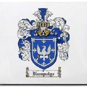 Vampaige Family Shield / Coat Of Arms Mouse Pad View