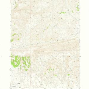 1952 Badwater, WY - Wyoming - USGS Topographic Map v2 Ebay Cheap Pice