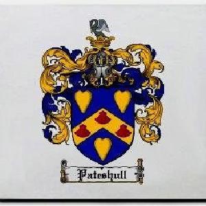 Pateshull Family Shield / Coat Of Arms Mouse Pad Sale Real