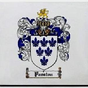 Passton Family Shield / Coat Of Arms Mouse Pad Discount Tumblr