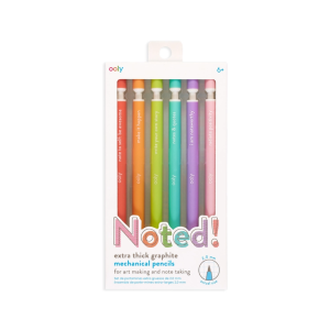 Noted! Graphite Mechanical Pencils - Set of 6 Outlet Popular