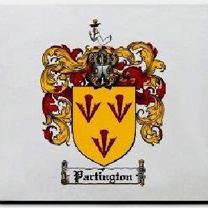 Partington Family Shield / Coat Of Arms Mouse Pad Free Shipping View