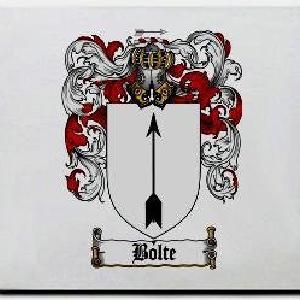Bolte Family Shield / Coat Of Arms Mouse Pad For Sale Sale Online