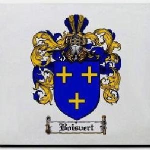Boisvert Family Shield / Coat Of Arms Mouse Pad Cheap View
