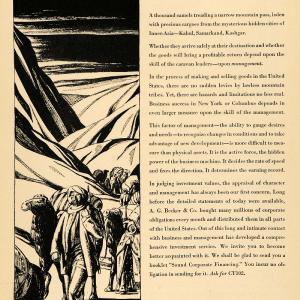 1930 Ad A. G. Becker Bond Commercial Paper Desert Camel - ORIGINAL WW3 Outlet 2025 Newest