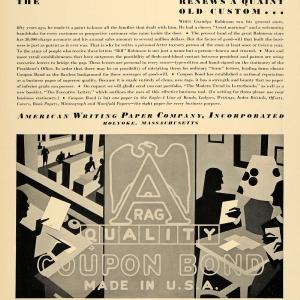 1930 Ad American Writing Eagle Paper Retailer Holoyke - ORIGINAL ADVERTISING F3A Perfect Cheap Pice