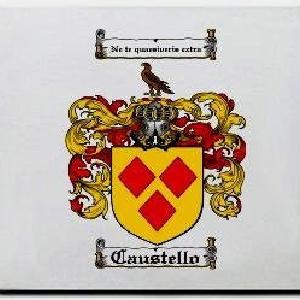 Caustello Family Shield / Coat Of Arms Mouse Pad Cheap Sale Wholesale Pice