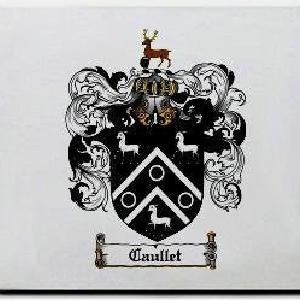 Caullet Family Shield / Coat Of Arms Mouse Pad Cheap Sale Discounts