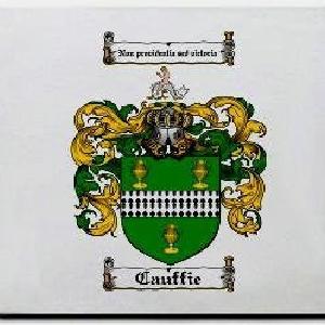 Cauffie Family Shield / Coat Of Arms Mouse Pad Cheap Pice Low Shipping Fee