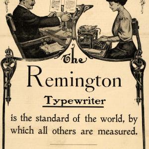 1907 Ad Remington Typewriter Writing Machine Bookkeeper - ORIGINAL SCA2 Cheap From China