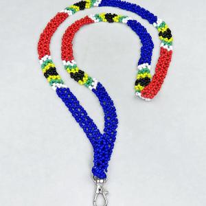 African Hut Heritage Day Beaded SA Flag Lanyards 31g Pictures Cheap Pice