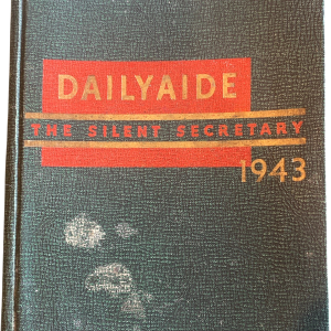 40s Planner The Daily Aide The Silent Secretary Fashionable Online