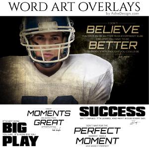 Word Art Overlays - Great Moments Sale Best Wholesale