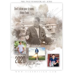 Yearbook Ad Designs - In The Zone With Credit Card Free Shipping