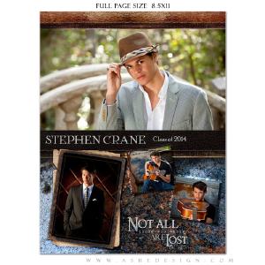 Yearbook Ad Designs - Leather Stitched Buy Cheap Best Sale