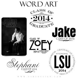 Word Art Collection - Customizable - Senior Stamps Sale Ebay