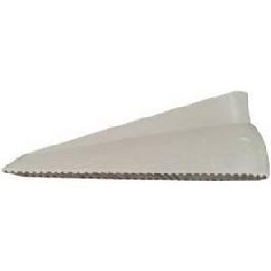 Doorstop, Floor, Wedge, Gray, 6-In. Clearance Extremely