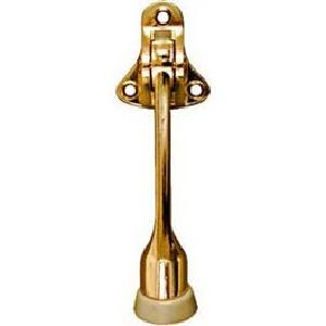 Doorstop, Wall-Mount, Kick-Down, Bright Brass, 4-In. Countdown Package Cheap Pice