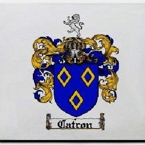 Catron Family Shield / Coat Of Arms Mouse Pad Online Online Free Shipping