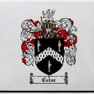 Cator Family Shield / Coat Of Arms Mouse Pad Free Shipping Get To Buy
