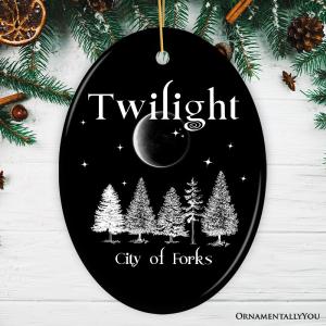 Twilight City of Forks Ornament, Teenage Girl Christmas Gift Sale Best Pices