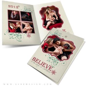 5x7 Folded Card Design - Christmas Magic Looking For For Sale