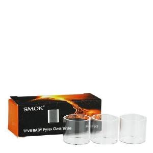 SMOK TFV8 Baby Replacement Glass Tube (PACK OF 3) Cheap 2025 Newest