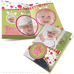 5x7 Folded Card Design - Be Jolly Cheap Sale Finishline