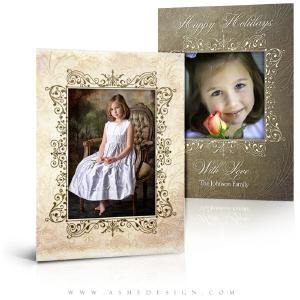 5x7 Flat Christmas Card - Victorian Garden Outlet Deals