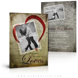 5x7 Flat Card Design - Love Letters Store Cheap Online