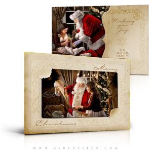5x7 Flat Christmas Card  - Yesteryear Cheap New Styles