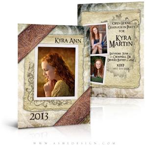 5x7 Flat Graduation Card - Kyra Ann For Sale Sale Online