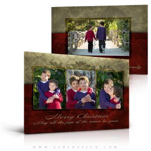 5x7 Flat Christmas Card - Holiday Luxury Free Shipping Release Dates