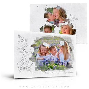 5x7 Flat Christmas Card  - Let There Be Peace Cheap Sale Sale