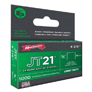 Arrow Fastener 276 Narrow Crown Light Wire Staples, 3/8" Discount Authentic