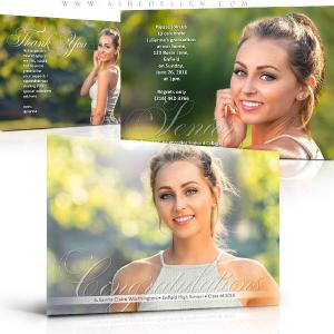 5x7 Flat Card Set - Graduation Expressions - Thin Script Cheap Sale From China