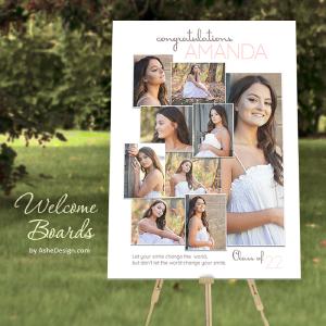 18x24 Welcome Board Collage - Your Smile Cheap Sale Really