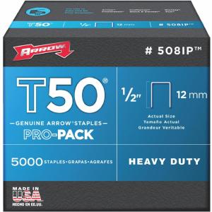 Arrow T50 Pro-Pack Heavy-Duty Staple, 1/2 In. (5000-Pack) Cheap Low Pice Fee Shipping