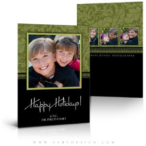 5x7 Flat Christmas Card - Sophisticated For Sale For Sale
