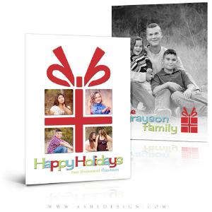 5x7 Flat Christmas Card  - The Gift Popular Online