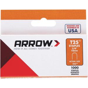 Arrow T25 Round Crown Cable Staple, 3/8 In. (1100-Pack) Cheap Sale Sast