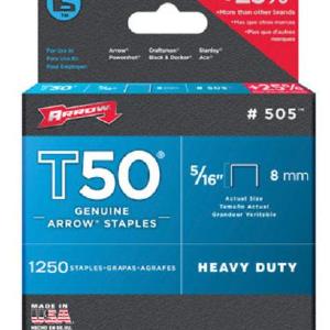 Arrow Fastener 50524 T50 Staples, 5/16" Limited Edition Cheap Pice
