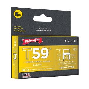 Arrow Fastener 591168 Insulated T59 Staples, 1/4" Buy Cheap Visit