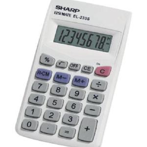 Sharp EL233SB Handheld Calculator Cheap Excellent