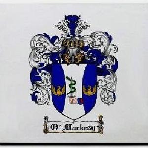 O'mackesy Family Shield / Coat Of Arms Mouse Pad Pay With Visa Cheap Pice