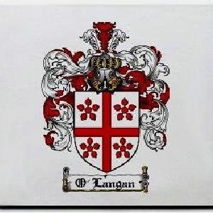 O'langan Family Shield / Coat Of Arms Mouse Pad Best Seller