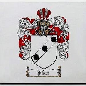 Binet Family Shield / Coat Of Arms Mouse Pad Buy Cheap Low Cost